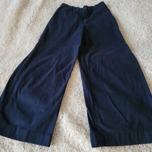 Caslon navy blue wide-leg pants in size 4.